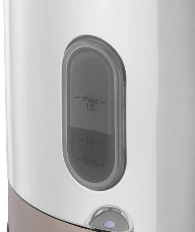 Ηλεκτρικός βραστήρας Russell Hobbs Distinctions Titanium 26422-70, 2400W, 1,5 l, γρήγορο βράσιμο, πλένεται φίλτρο κατά της αφαλάτωσης, βάση 360°, Protect, Inox/Titanium