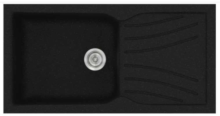 Sanitec Classic 324 Metallic Space Νεροχύτης 55cm