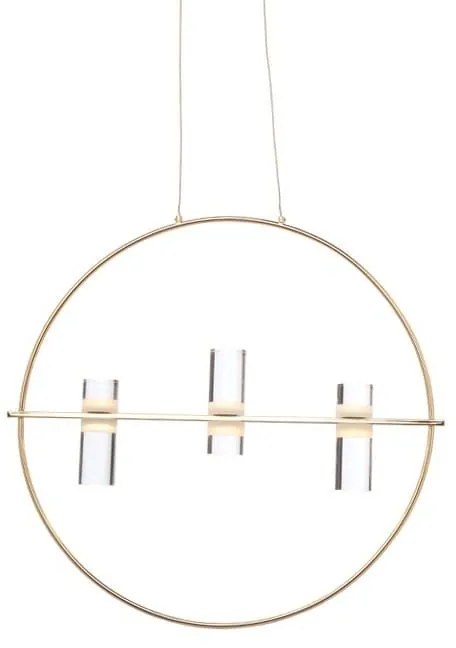 Φωτιστικό Οροφής Led 2835 JNEP12LED53CH 12W 3000Κ 1080lm D53XH173 Gold Aca Decor Aluminium