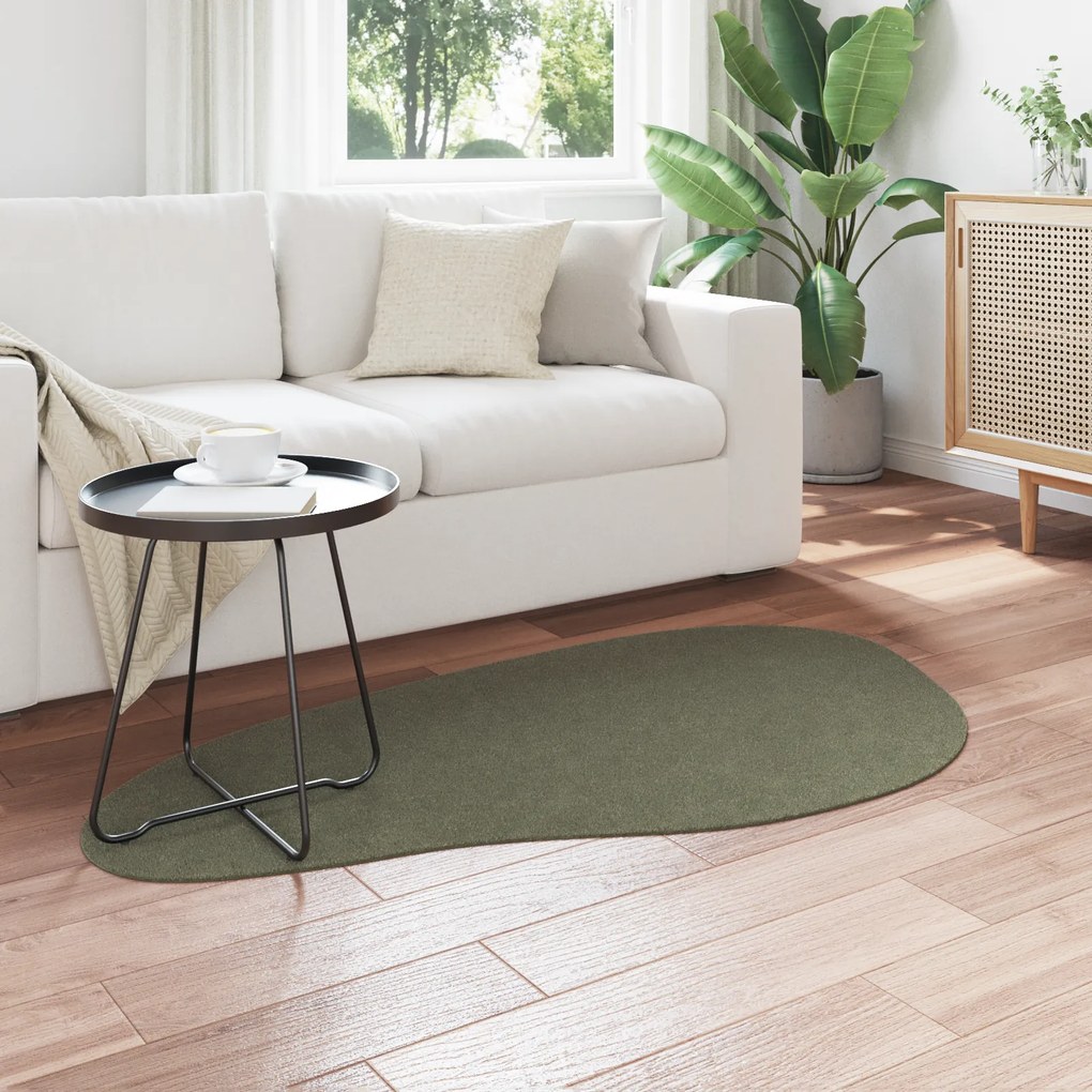 vidaXL Χαλί Δασικό Πράσινο 80 x 150 cm Πολυεστέρας