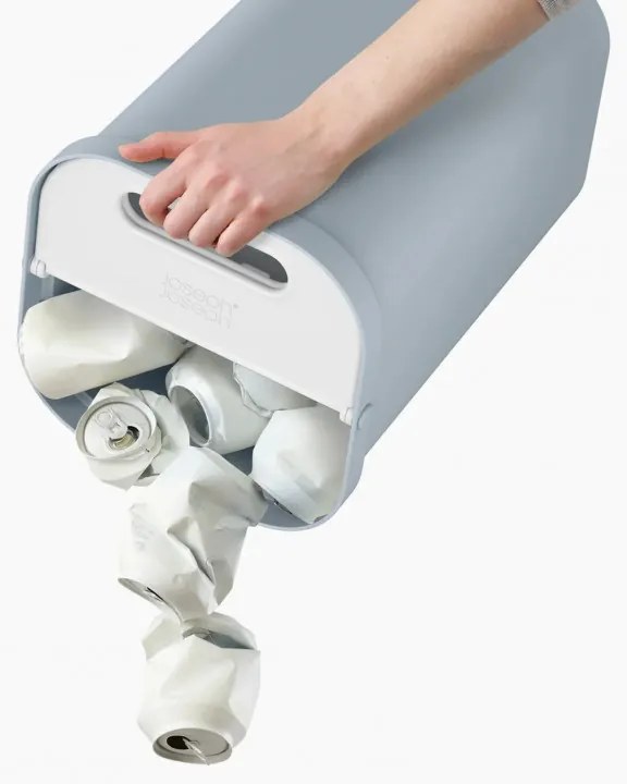 Κάδος διαχωρισμού απορριμμάτων Joseph Joseph 30109, 2x7 l, Λαβή, Καλύμματα, Ανοιχτό μπλε