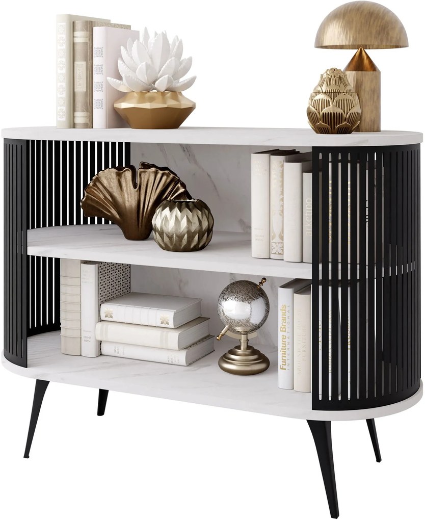 Κονσόλα Roenni-Λευκό Μάρμαρο