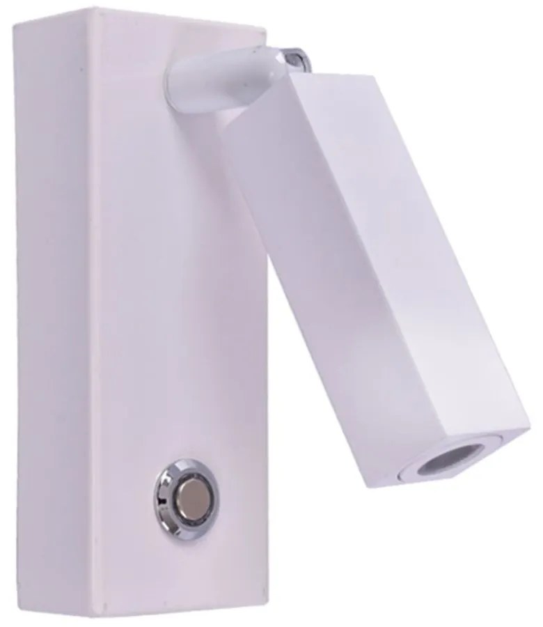 Φωτιστικό Τοίχου - Απλίκα 77-3519 SE 128-1AW Led Dave White Mat Homelighting Metal