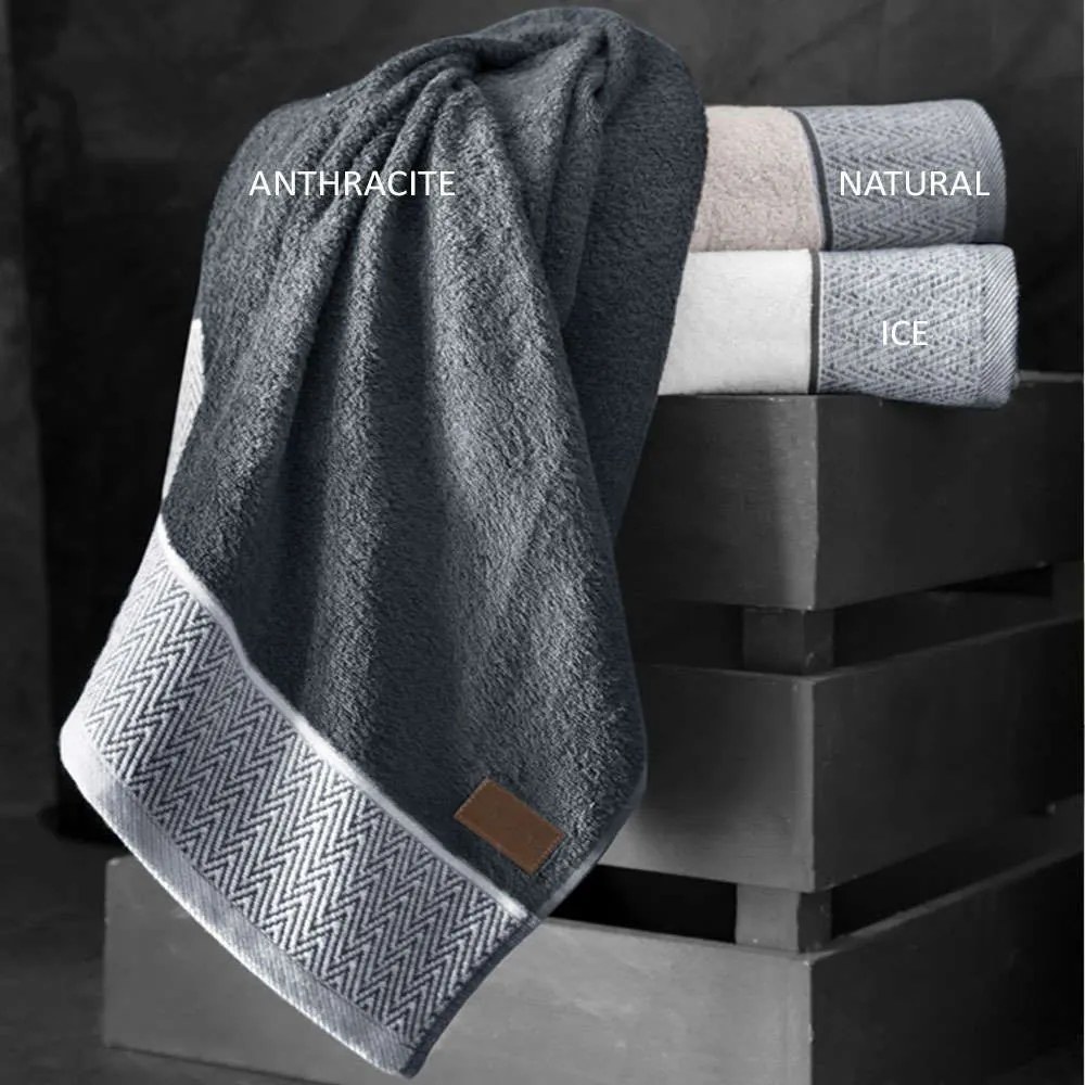Πετσέτα Linos Ice Guy Laroche Προσώπου 50x90cm 100% Cotton