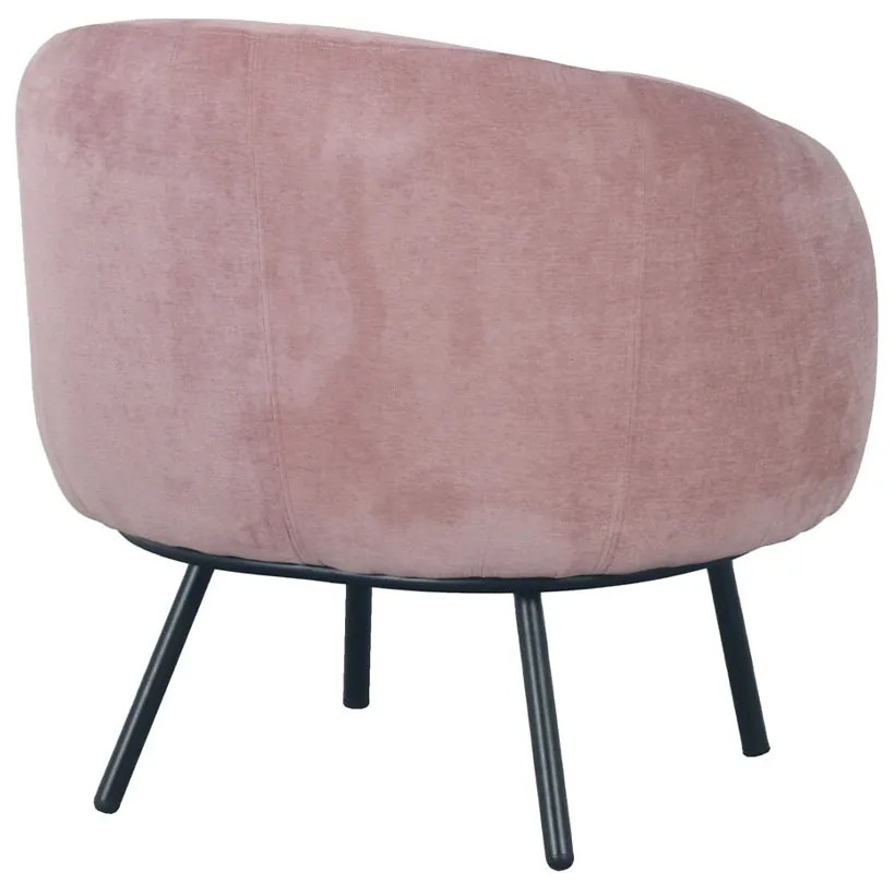 MALU ΠΟΛΥΘΡΟΝΑ ENGLISH PINK 74x68xΗ74cm - 01-3231