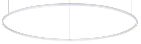 Κρεμαστό Φωτιστικό Οροφής LED 39W Λευκό Φ100cm Hulahoop 258751 Ideal Lux 258751