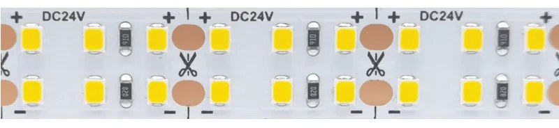 LED SMD STRIP 24V DC 40W/M 3000K 4120LM/M IP20 15MM CRI80 OSRAM 2835 240LEDS/M 3SDCM 5M REEL 5YRS - 24408030 - 3000K - 24408030