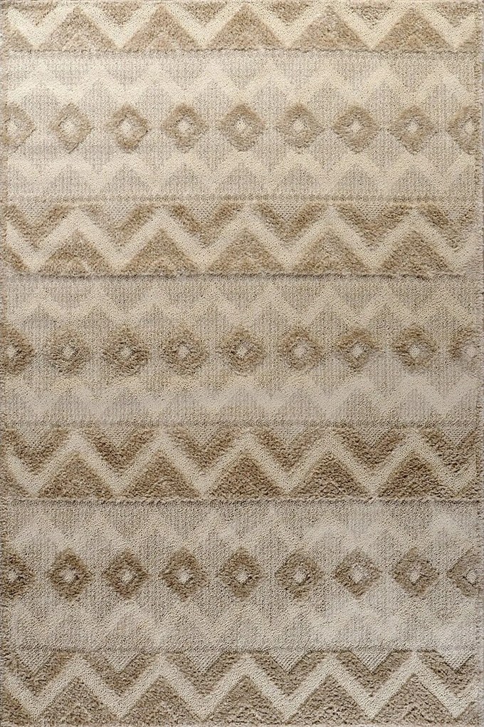 Χαλί House 61712-670 Beige-Brown Merinos 160X230cm