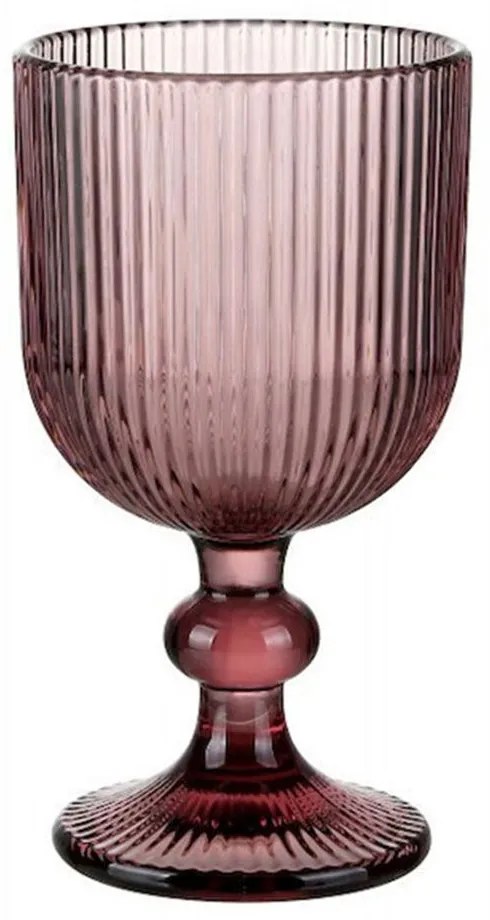 Ποτήρι Νερού Κολωνάτο Noris 52.502.53 350ml Purple Cryspo Trio Glass