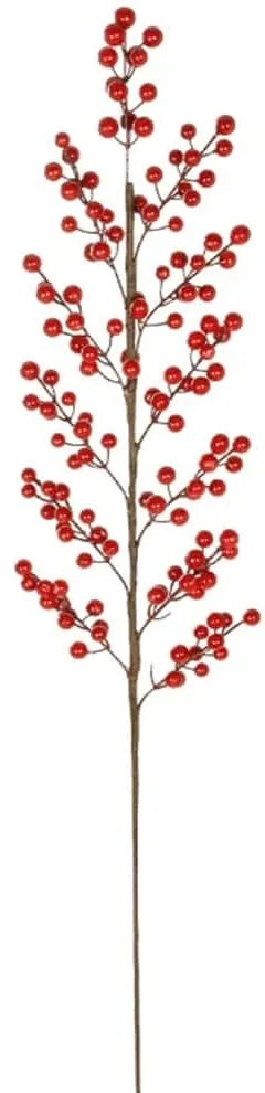 Τεχνητό Λουλούδι Berries Fruit 21440 96cm Red-Brown GloboStar Πολυαιθυλένιο