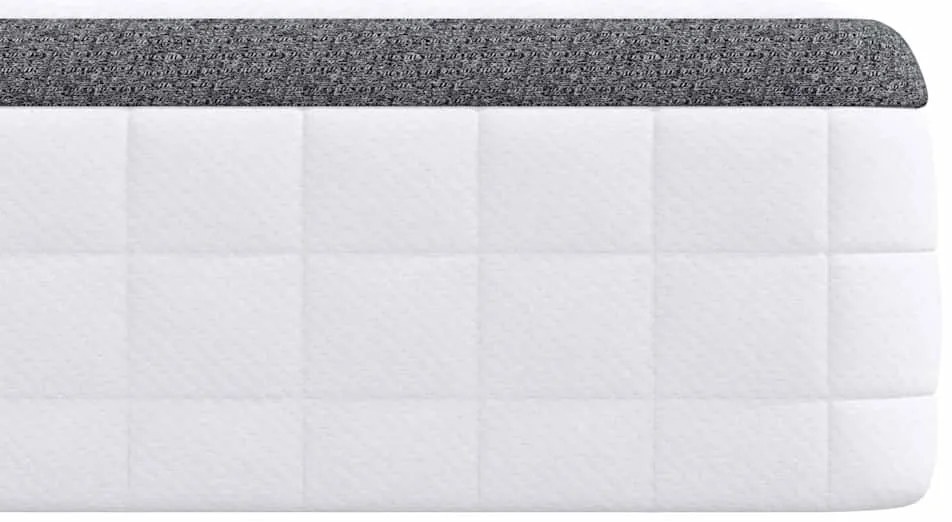 vidaXL Στρώμα Λευκό και Γκρι 90 x 190 cm Σαμπρέλα Bonell