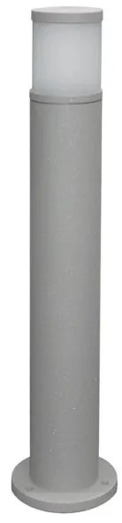 Επιδαπέδιο Φωτιστικό Κολώνα IP44 Ε27 H65cm Γκρι 9-90406 Lumen-9-90406-Γκρι 9-90406