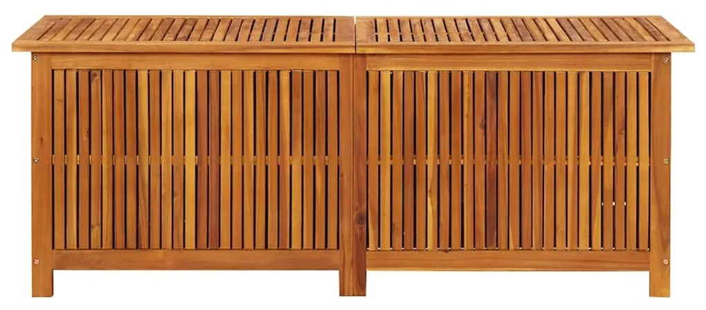 vidaXL Μπαούλο Αποθήκευσης Κήπου 150x50x58 εκ. από Μασίφ Ξύλο Ακακίας
