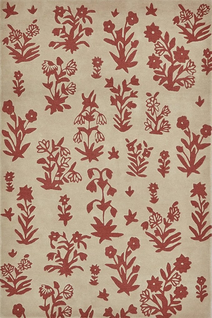 Χαλί Woodland Glade 146801 Linen-Russet Brown Sanderson 250X350cm