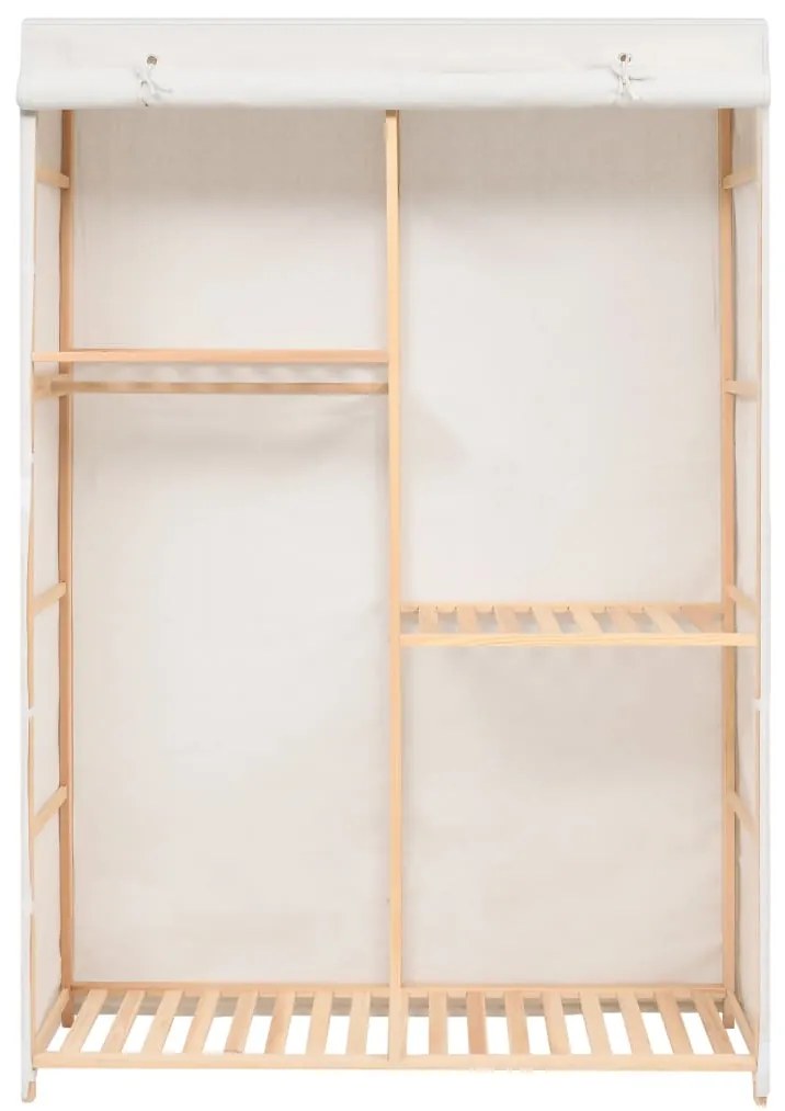 vidaXL Ντουλάπα Ρούχων με 3 Ράφια 110 x 40 x 170 εκ.