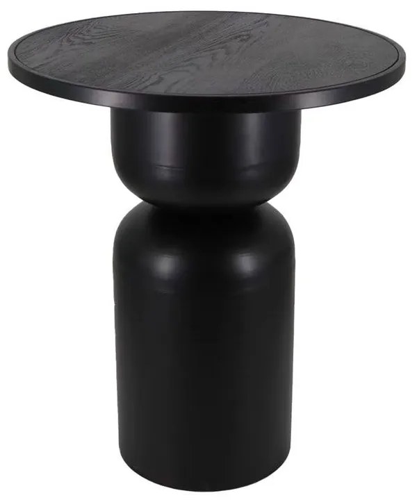 Liberta UP   DOWN 52 SIDE TABLE ΜΑΥΡΟ 52x52xH60cm 52x52xH60cm 04-1151