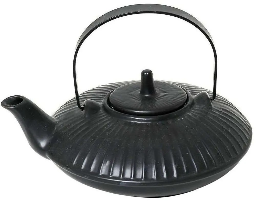 Τσαγιέρα Ritual SPI108 21x17,5x8cm 700ml Black Espiel Stainless Steel,Clay