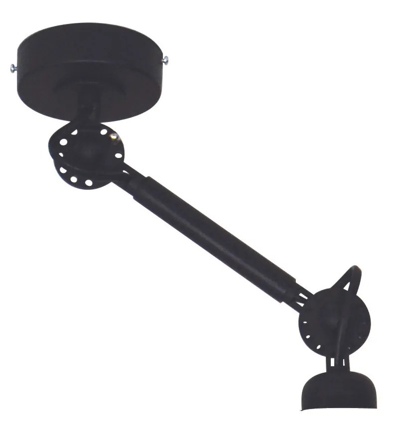 Φωτιστικό Οροφής - Πλαφονιέρα HL-C 10S B FOCUS BLACK SMALL CEILING BASE - 77-3298 - 51W - 100W - 77-3298