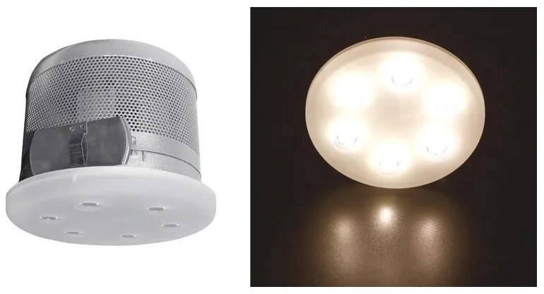 Χωνευτό Σποτ Οροφής LED 3W Οπάλ Γυαλί Δέσμη 45° 21-716345000 Lumen-21-716345000-Διάφανο 21-716345000