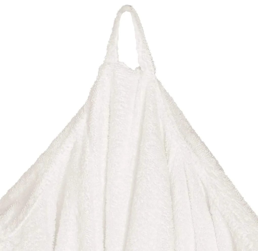 vidaXL Μπουρνούζι KINN Λευκό XXXL Βαμβάκι