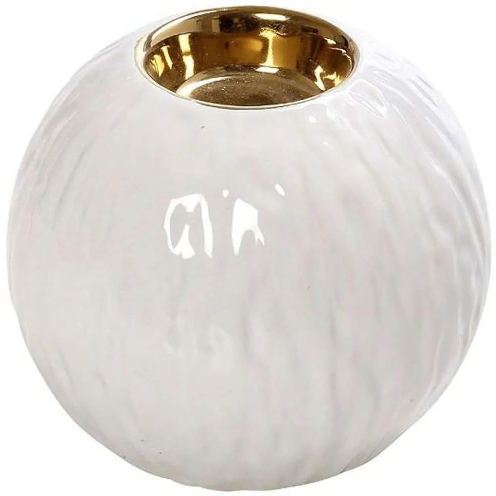 Βάση Ρεσώ ROD257K4 11x11x10cm White-Gold Espiel Ceramic