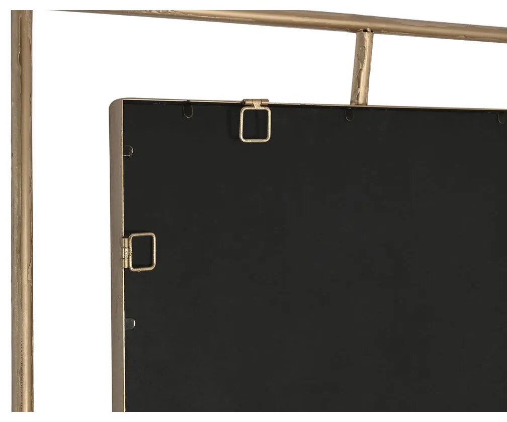 Τοίχο καθρέφτη Home ESPRIT Χρυσό Σύγχρονη 96 x 5 x 208 cm