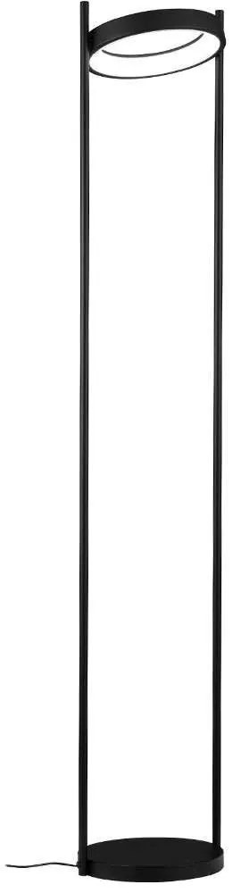 Φωτιστικό Δαπέδου Montefano 390022 31x181,5cm Dim Led 2160lm 20W 3000K Black-White Eglo Ατσάλι,Πλαστικό