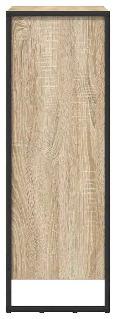 vidaXL Βιβλιοθήκη Σονόμα 80 x 30 x 155 εκ Επεξεργασμένο ξύλο