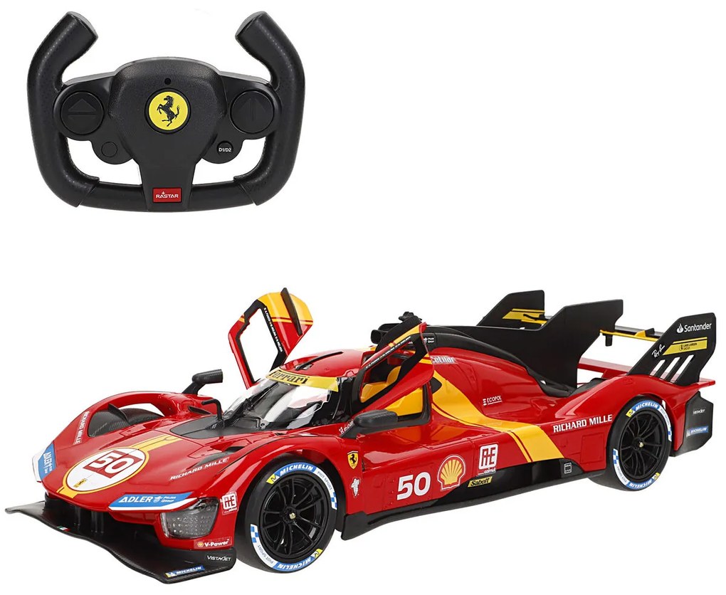 Αυτοκίνητο Radio Control Ferrari 36 X 11 X 15 CM (x2)
