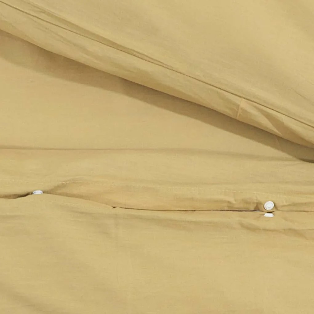 Σετ Παπλωματοθήκης Taupe 260x220 εκ. Ελαφρύ Ύφασμα Μικροϊνών 135997