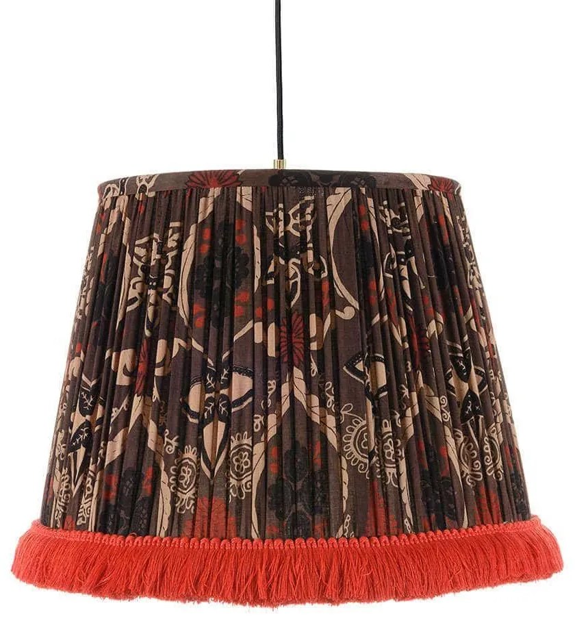 Φωτιστικό Οροφής Malmkrog CL50346 ø35xø45xH30 Brown-Multi MindTheGap Metal, Fabric