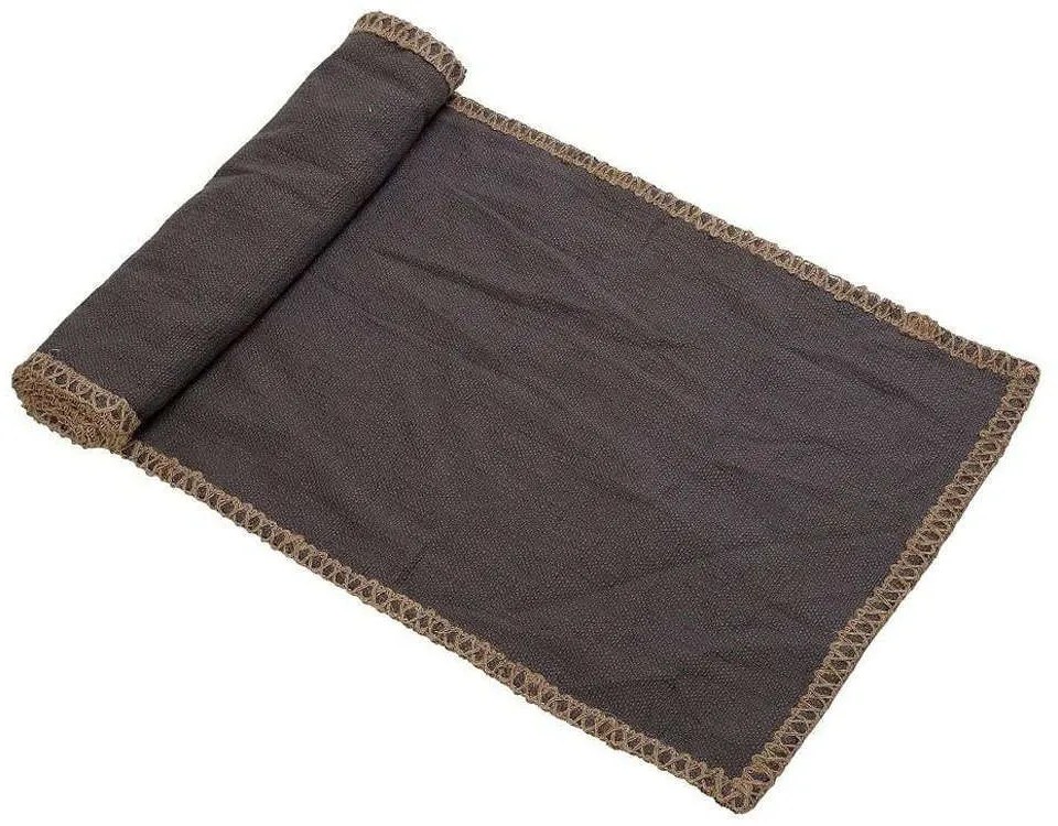 Τραβέρσα JAS110 40x150cm Grey Espiel 40X150 100% Cotton