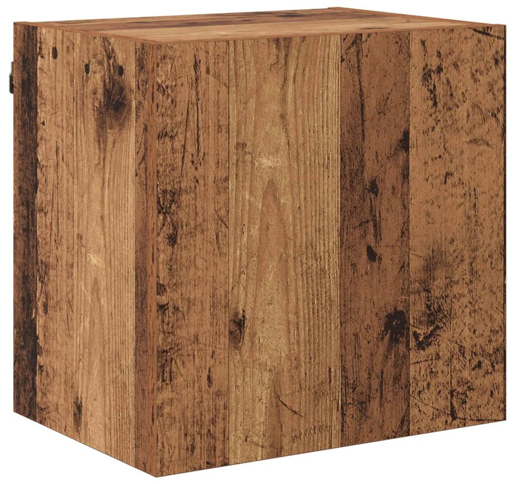 vidaXL Ντουλάπι TV Επιτοίχιο 4 pcs Παλιό Ξύλο Επεξεργασμένο ξύλο