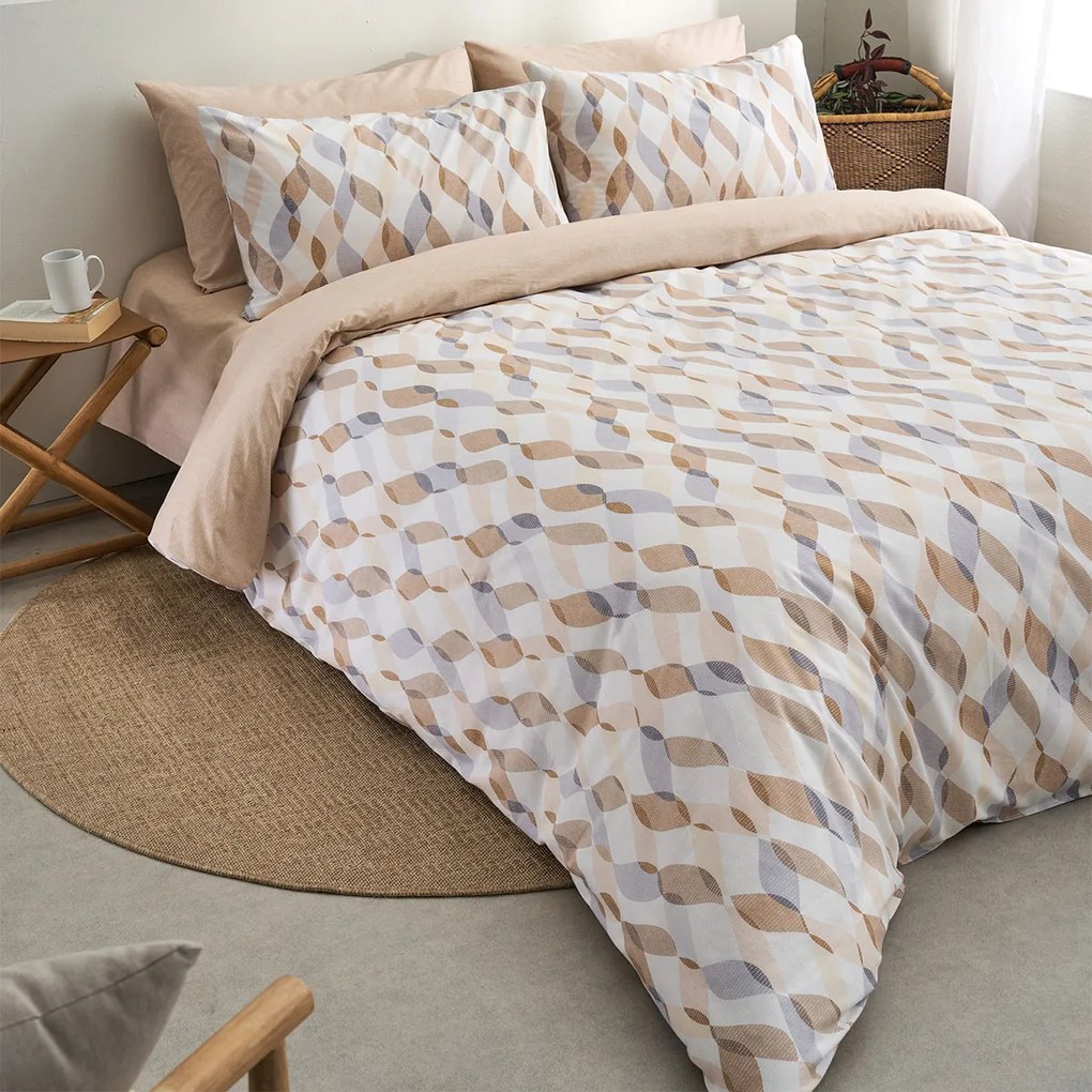 Κουβερλί Υπέρδιπλο (230x270) 2 Όψεων Vesta Prato 1 SS2025