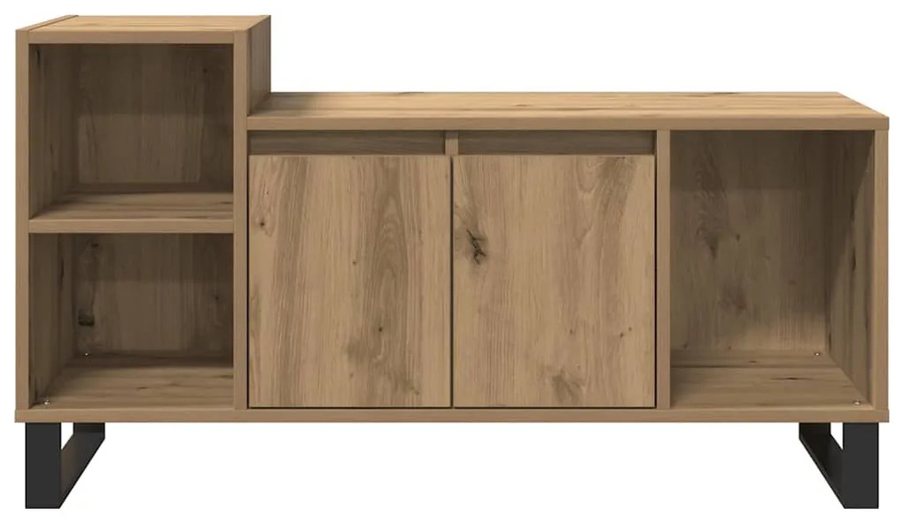 vidaXL Έπιπλο Τηλεόρασης τεχνίτης Δρυς 100x35x55 εκ Επεξεργασμένο Ξύλο
