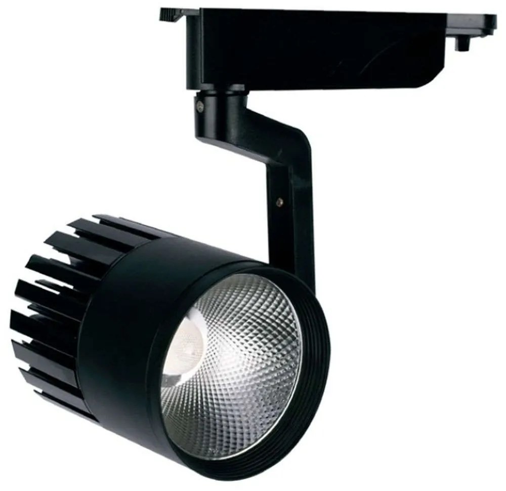 Σποτ Ράγας T00102-BL Φ10x15,5x23cm Led 2500lm 30W 4000K Black Inlight