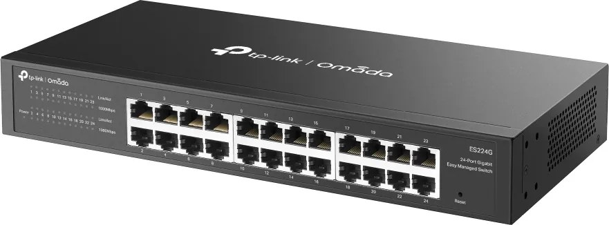 TP-LINK easy managed switch ES224G, 24x Gigabit θύρες, V1.0