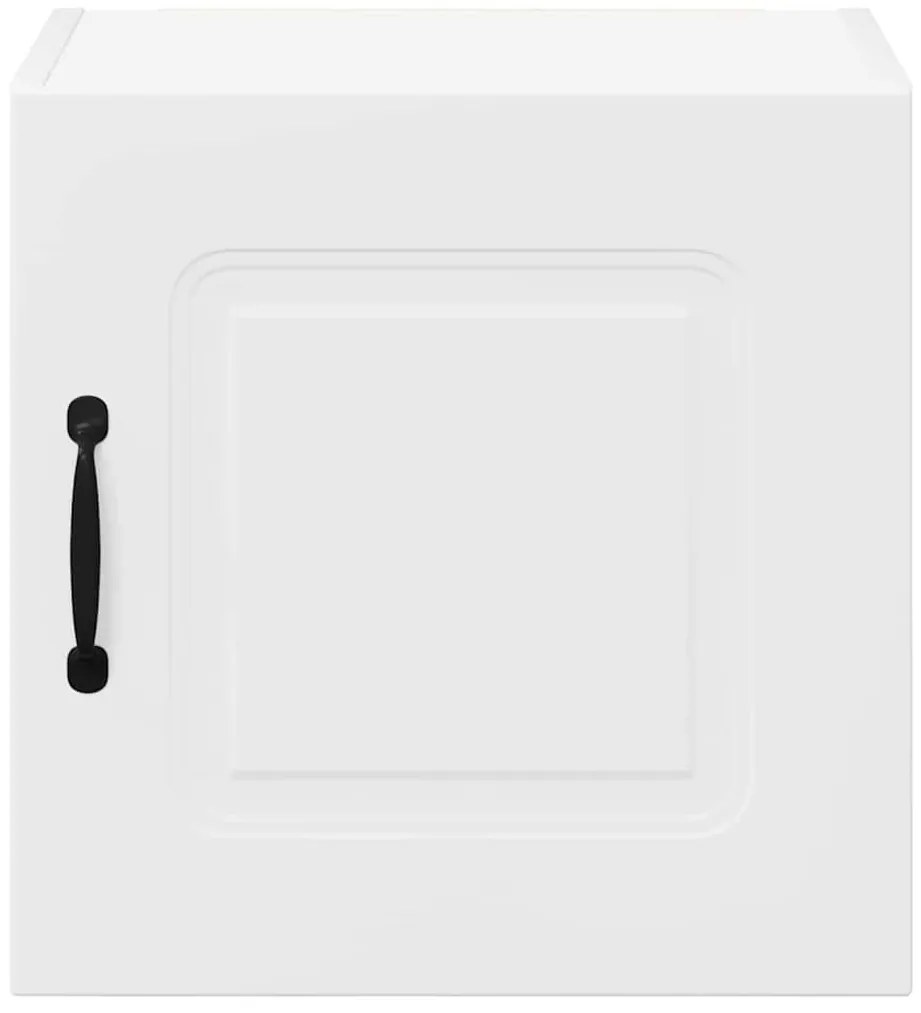 vidaXL Κρεμαστό ντουλάπι κουζίνας με ράφι 2 pcs Λευκό 40 x 31 x 40 εκ.