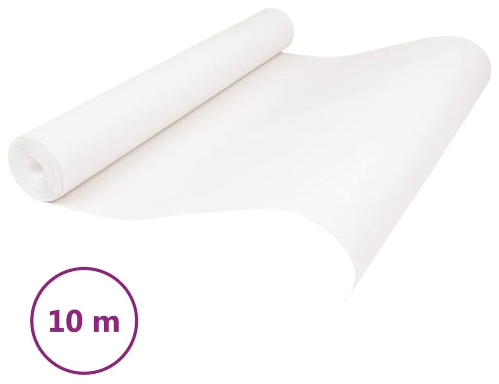 vidaXL Ταπετσαρία 3D Μονόχρωμη Γκρι 10x0,53μ Non-woven