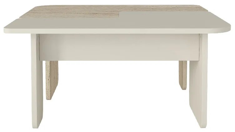 ΤΡΑΠΕΖΑΚΙ ΣΑΛΟΝΙΟΥ ΣΕΤ 2ΤΜΧ SEVILLA MEGAPAP ΧΡΩΜΑ SANDSTONE - TRAVERTINE 75X75X37,4ΕΚ.