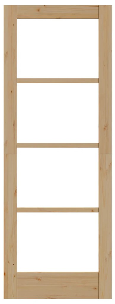 vidaXL Εσωτερική Πόρτα με Γυαλί "ORKDAL" 73,5x198,5x4 cm Μασίφ Ξύλο Πεύκου