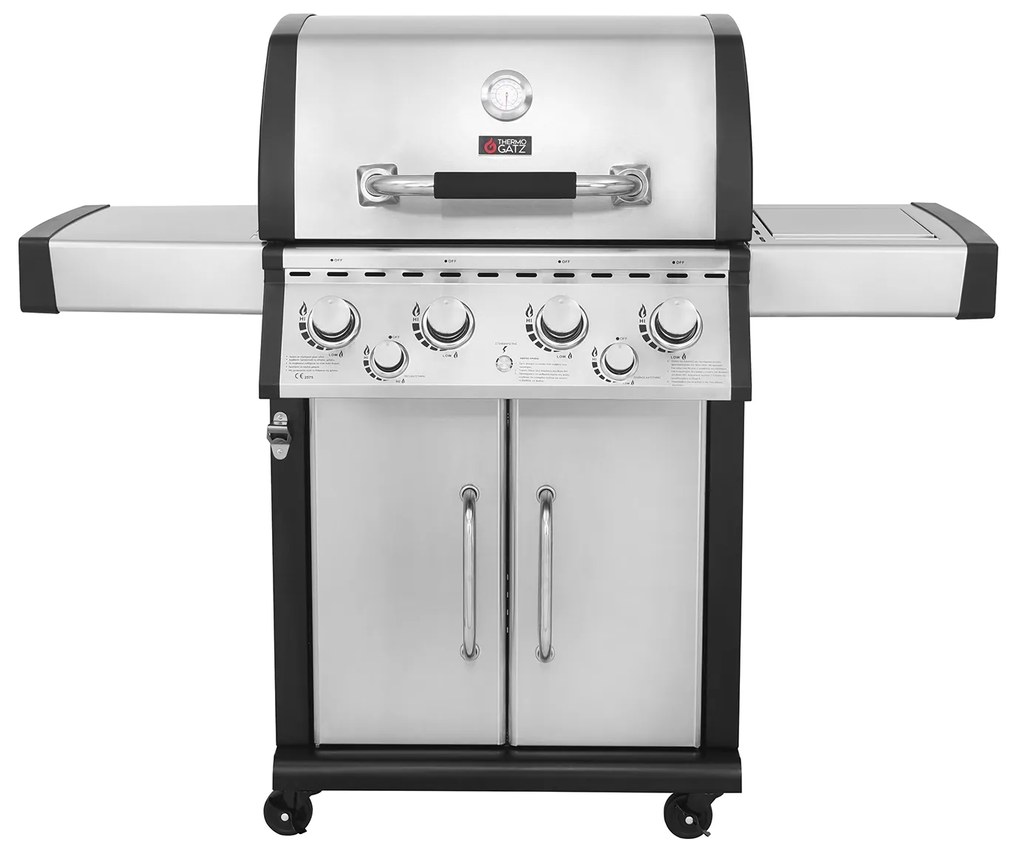 BBQ ΥΓΡΑΕΡΙΟΥ GS GRILL SUPERIOR 4+1+1 ΙΝΟΧ - 21kW-03.313.331