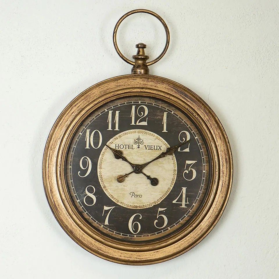 Ρολόι Τοίχου (44x6x60) Estheti 753-12022