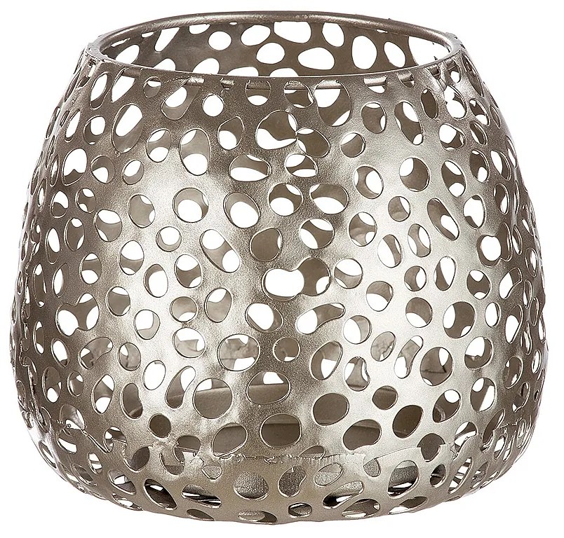 Φανάρι ArteLibre Σαμπανί Μέταλλο 12cm-05160720