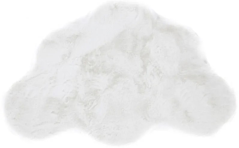 Παιδικό Γούνινο Χαλί (100x100) Royal Carpet Bunny Kids Star White