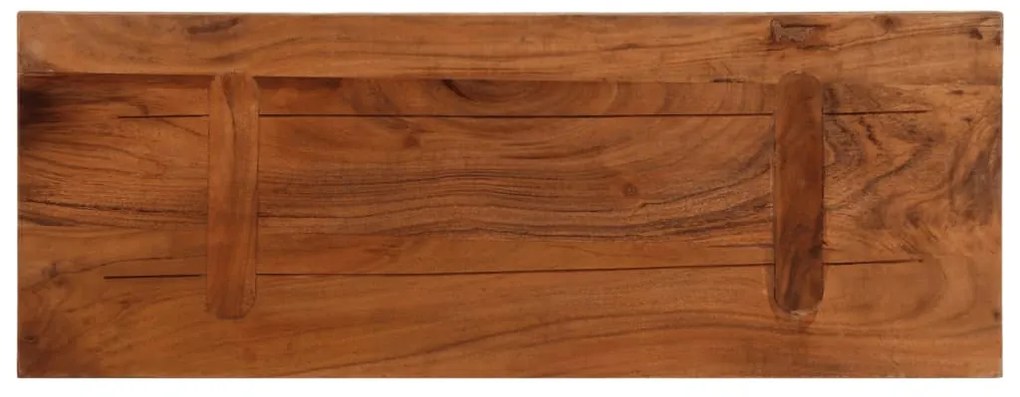 vidaXL Επιφάνεια Τραπεζιού Ορθογώνια 90x20x3,8 εκ. Ανακυκλωμένο Ξύλο