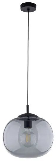 Κρεμαστό Φωτιστικό Οροφής 30cm E27 15W IP20 Vibe TK Lighting 4837 Γκρι