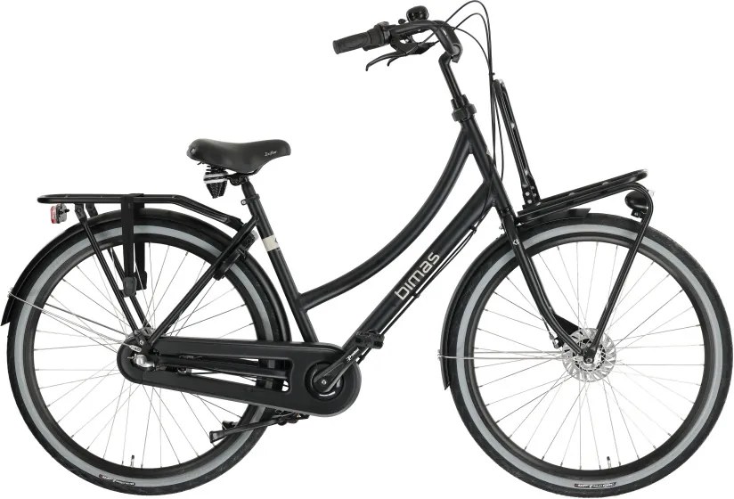 Transporter 3.3 28 Inch 50 cm Women 3SP Roller brakes Matte blackBimas