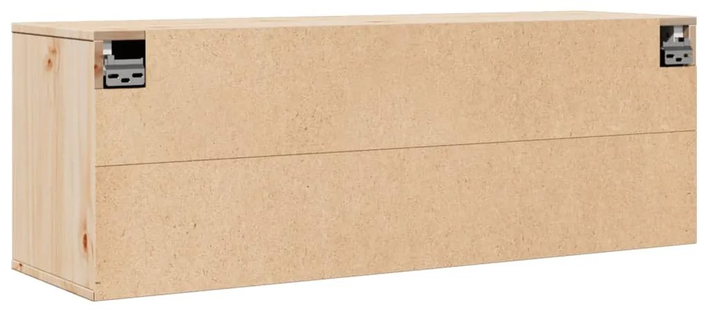 vidaXL Ντουλάπι Τοίχου 100 x 30 x 35 εκ. από Μασίφ Ξύλο Πεύκου