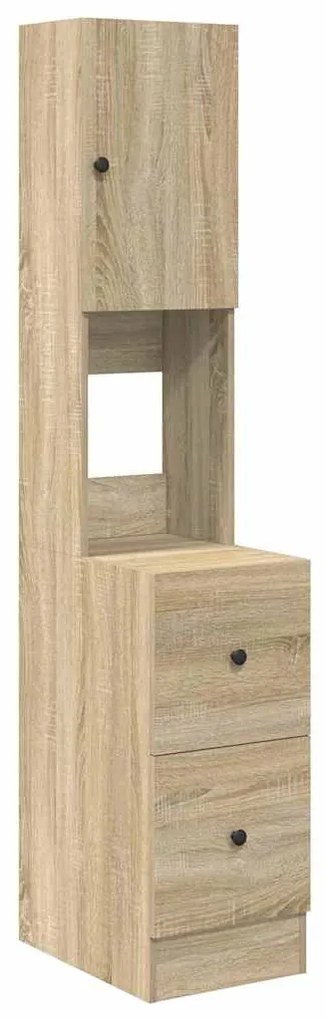 vidaXL Ντουλάπα Κουζίνας Μπεζ 35 x 50 x 180 εκ. Επεξεργασμένο ξύλο